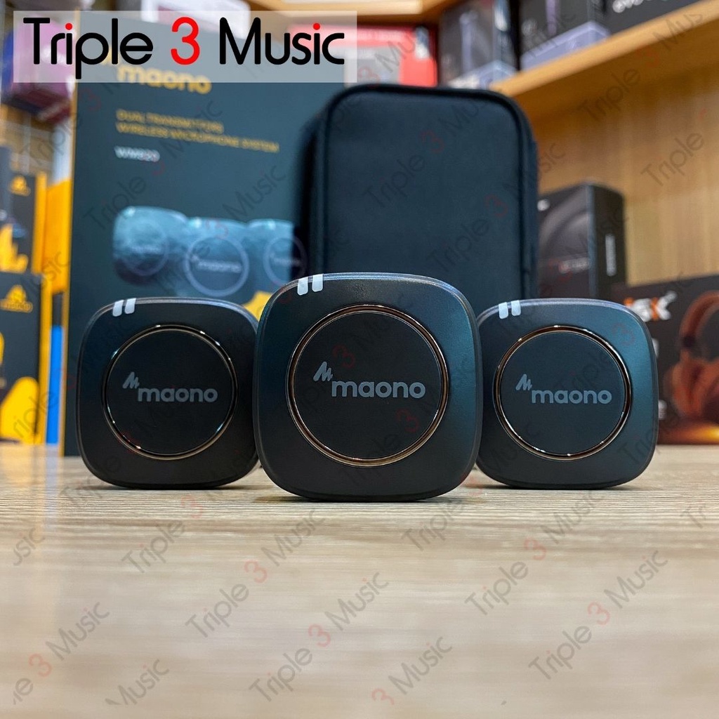 MAONO WM820 A2 MIC Wireless CLIP ON 2 MIC ORIGINAL