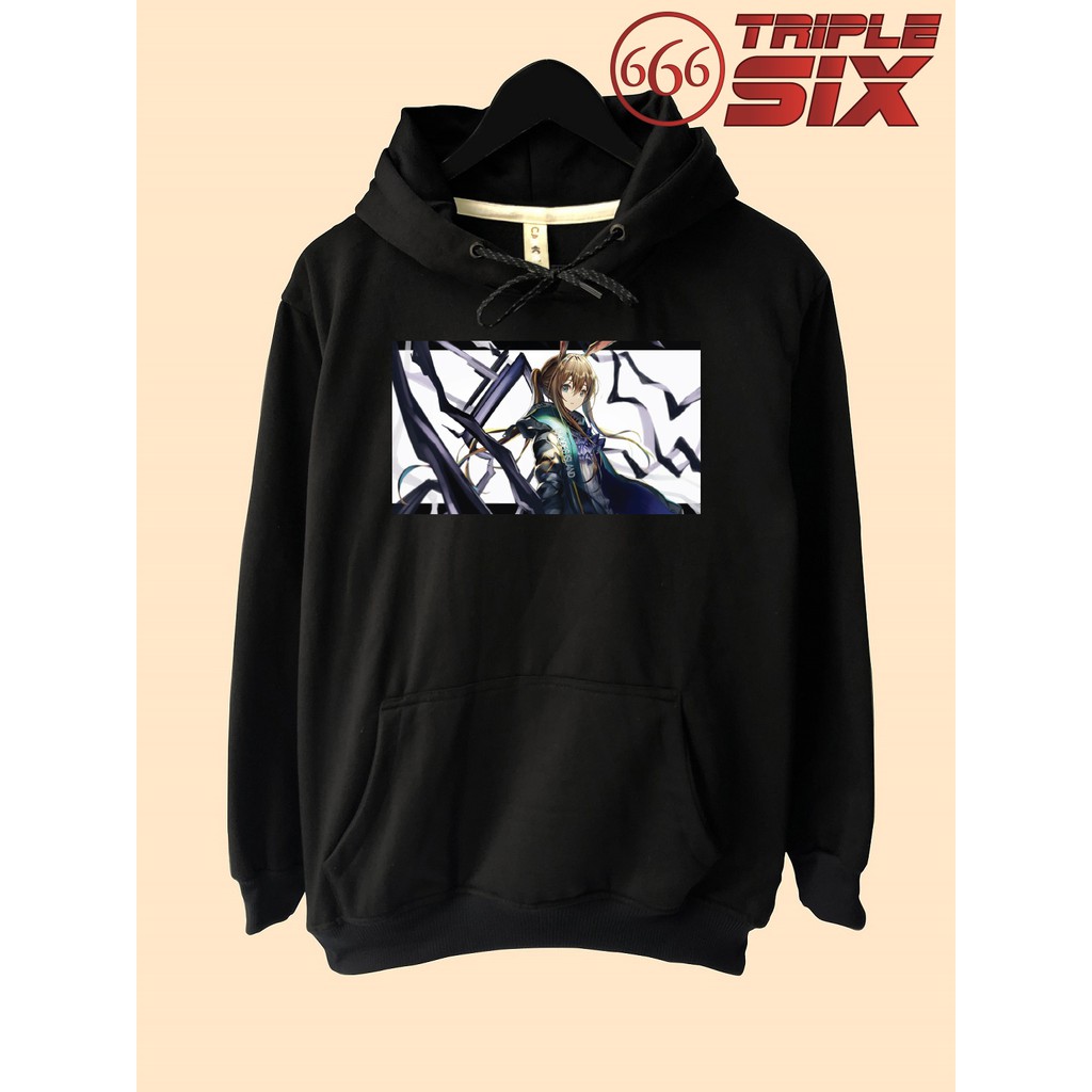 Jaket Hoodie Gaming Arknights Amiya
