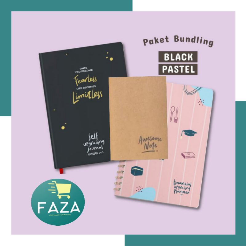 

Ready lagi ! Financial Planner Journal Timeless by Rokata + Free A6 Awesome notebook