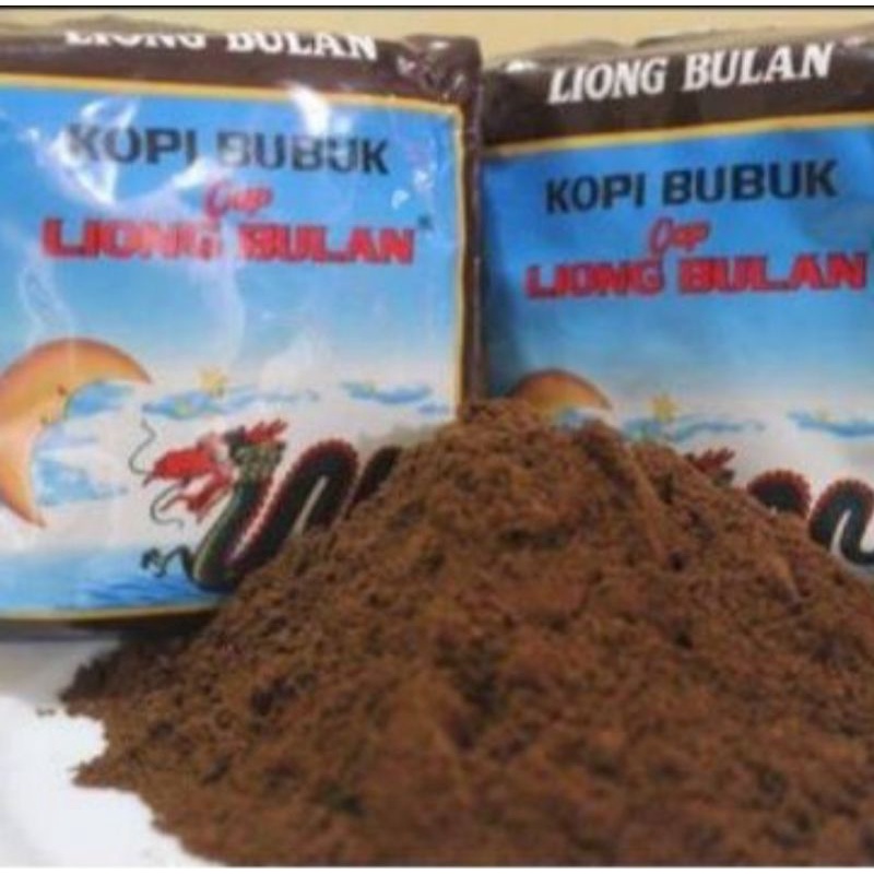 

Kopi Liong Bulan + Gula 1 renceng isi 10 sachet