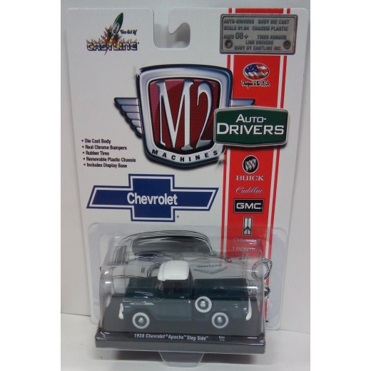 Diecast Mobil M2 Machines 1/64 Chevrolet Apache 1958