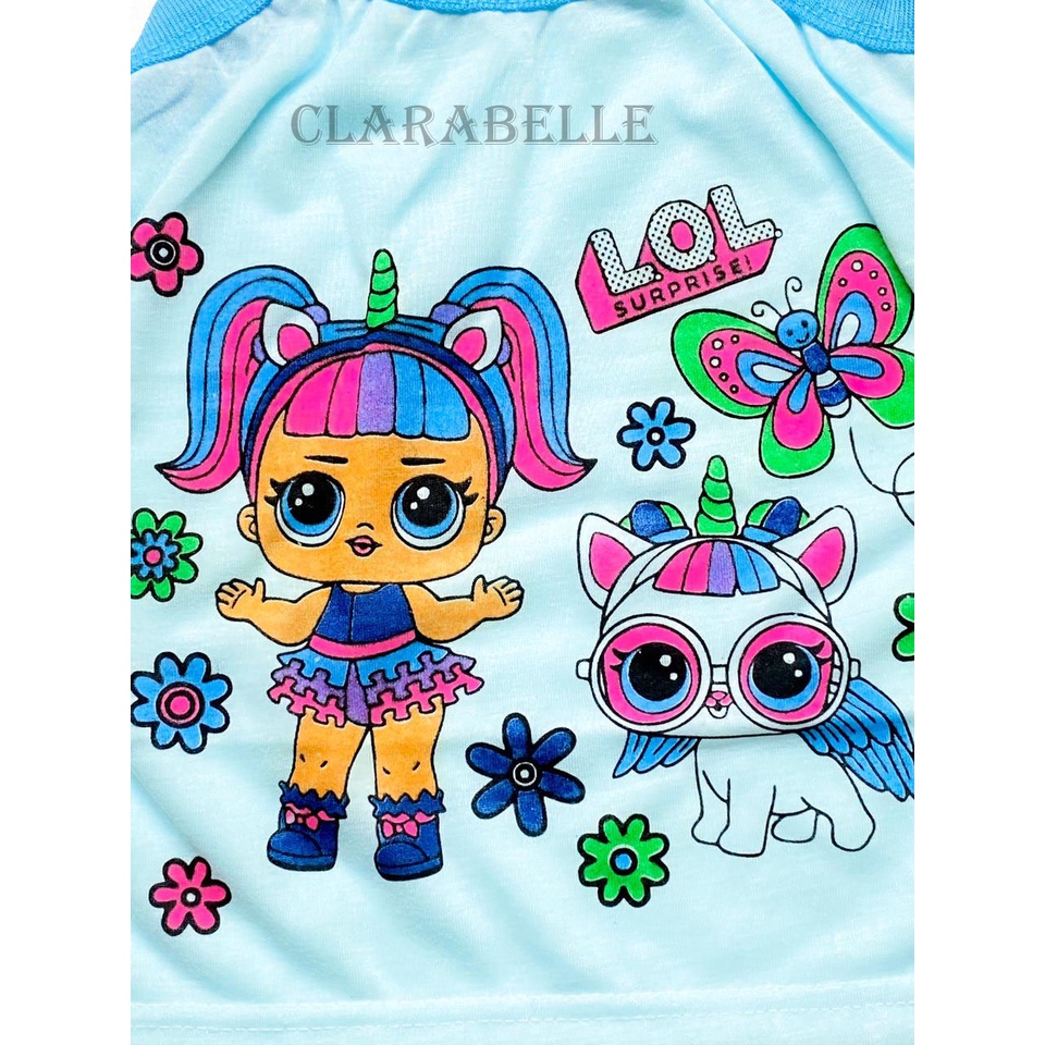 Singlet Kaos Anak Kartun Karakter Motif Lucu LOL