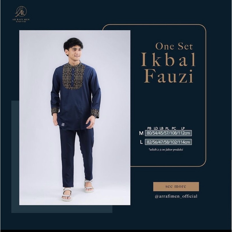 ONE SET KOKO IKBAL FAUZI || BY AR RAFI MEN  || BAHAN TOYOBO