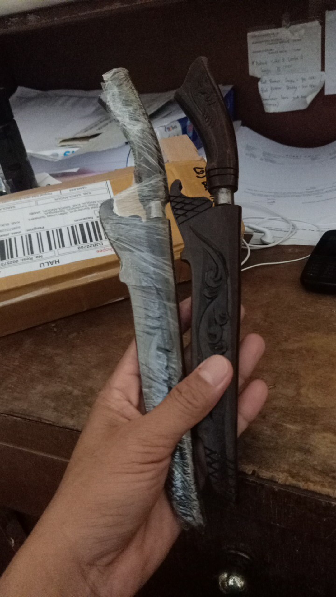 Pisau Dapur Baja Local Super