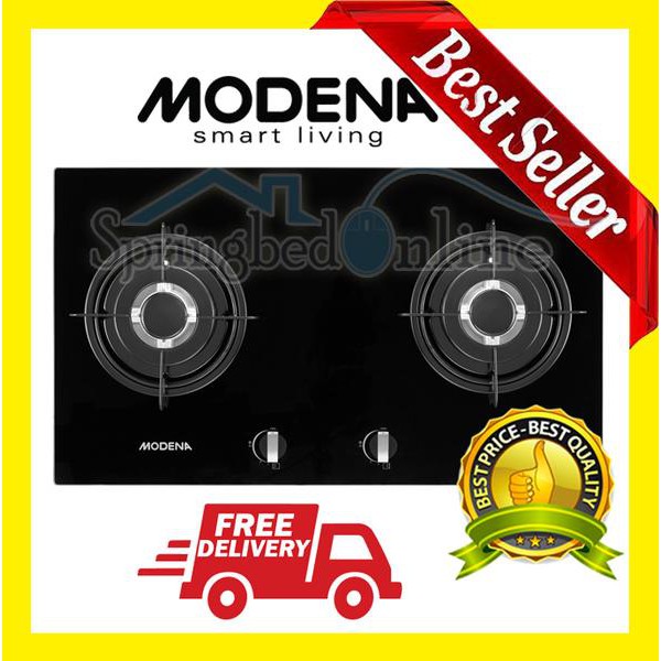 MODENA Gas Hob 70 cm 2 Tungku - BH 0725