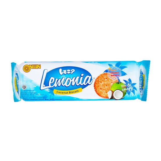 Nissin Lemonia 130 gram coklat / coconut / lemon
