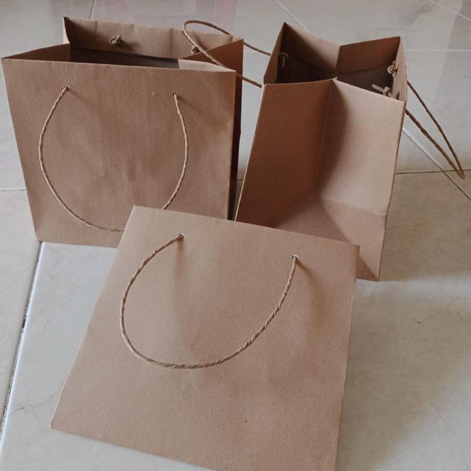 

Ready Stock] Tas Kertas Brownies Kecil
