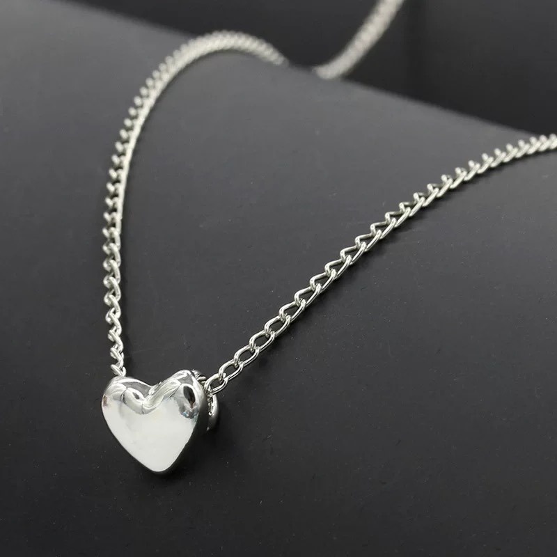 MORYMOSHI K18 Kalung Wanita Liontin Love Fashion Aksesoris Korea