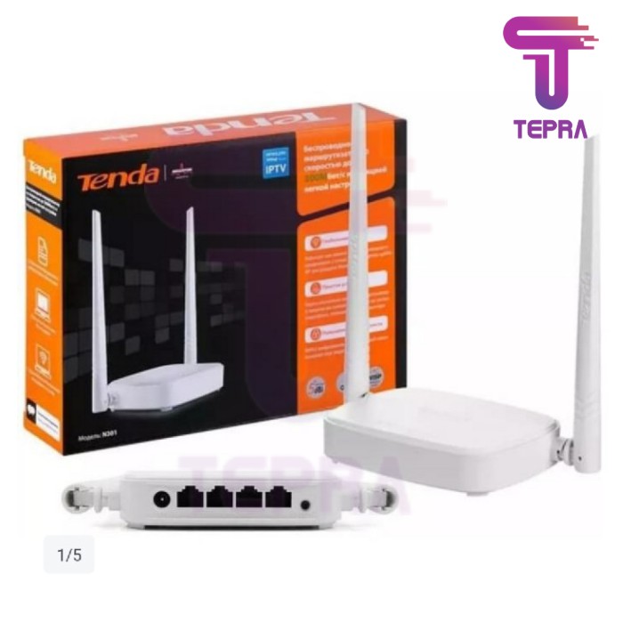 TENDA N301 Wireless Router N300 Easy Setup