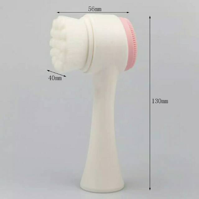 SIKAT PEMBERSIH WAJAH FACIAL CLEANSING BRUSH 3D SILICONE