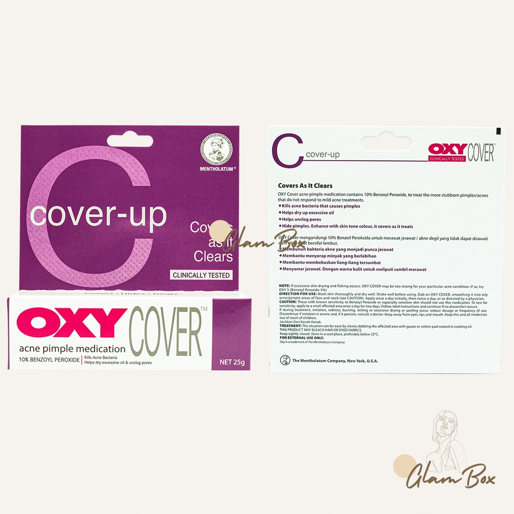 Oxy 5 Oxy 10 Oxy Cover | Oxy5 Oxy10 Acne Pimple Medication, Obat Jerawat