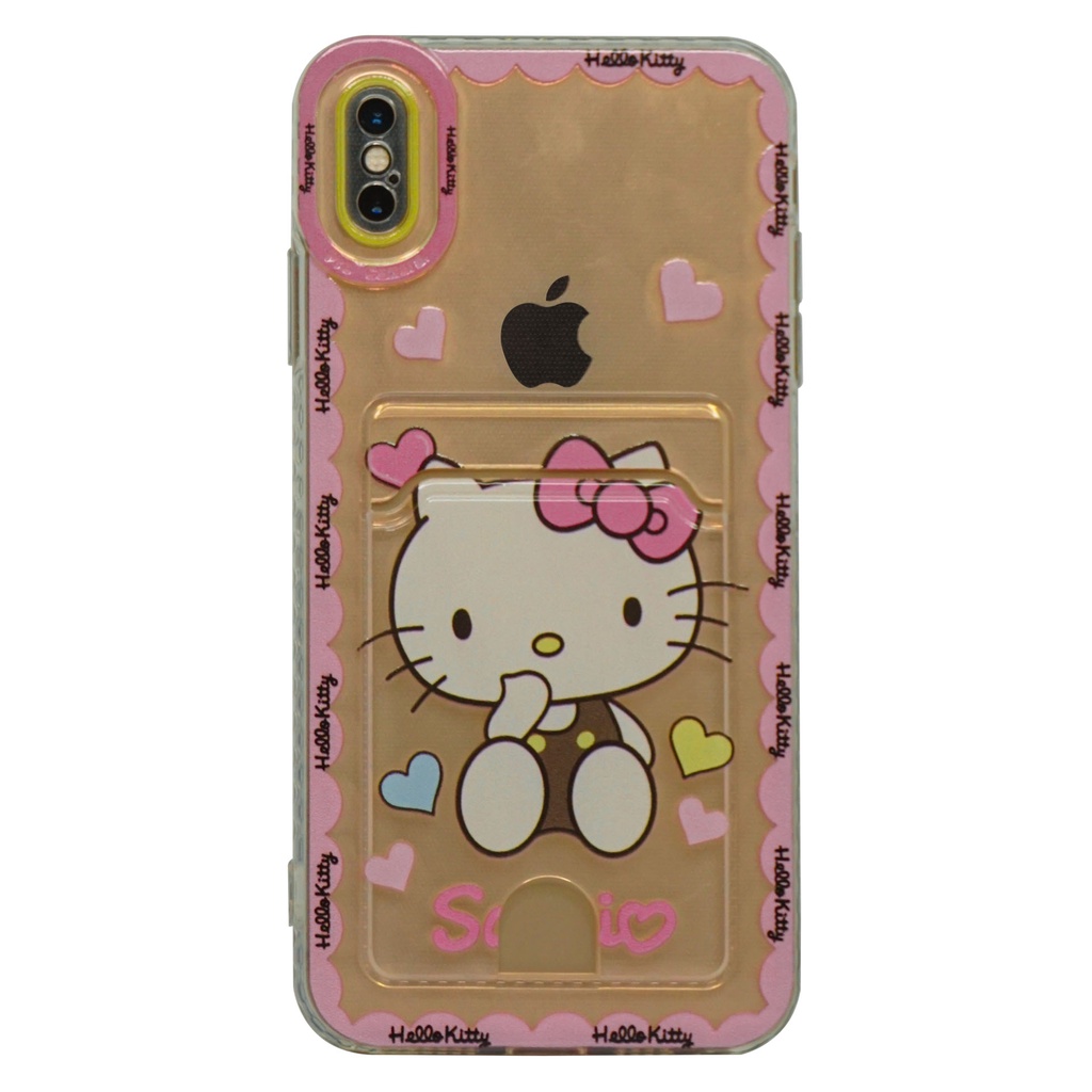 Casing Samsung A03S | A53 5G | A73 5G | A04 4G | A04S/ A13 5G SOFT CASE MOTIF TRANSPARANT with SLOT CARD