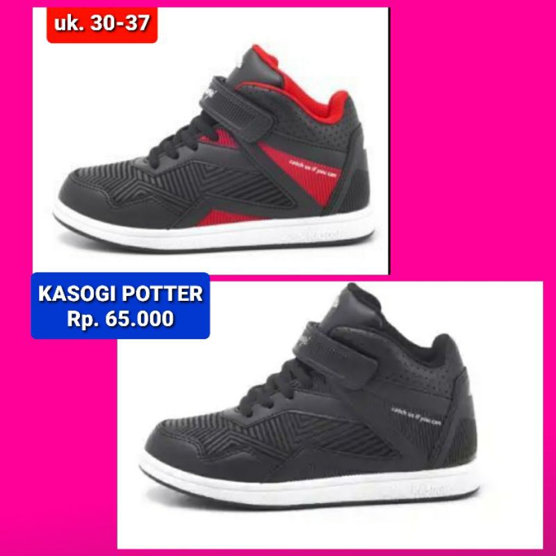 SEPATU SEKOLAH - KASOGI POTTER - SEPATU SNEKERS - SEPATU ANAK COWOK