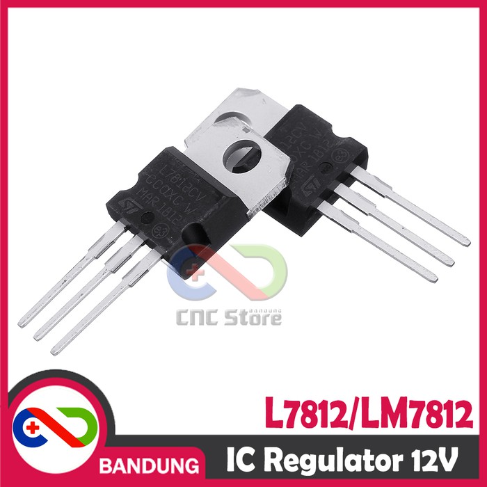 L7812CV L7812 LM7812 TO-220 POSITIVE VOLTAGE REGULATOR 12V