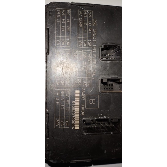 IPDM box sikring nissan march