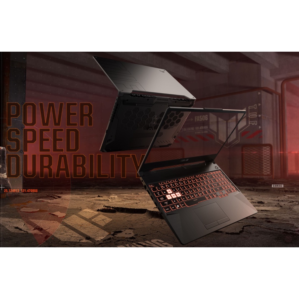 ASUS GAMING FA506IC R735B6T AMD RYZEN 7 4800H RAM8GB SSD512GB NVIDIA RTX3050 WINDOWS 10 &amp; OHS 2019