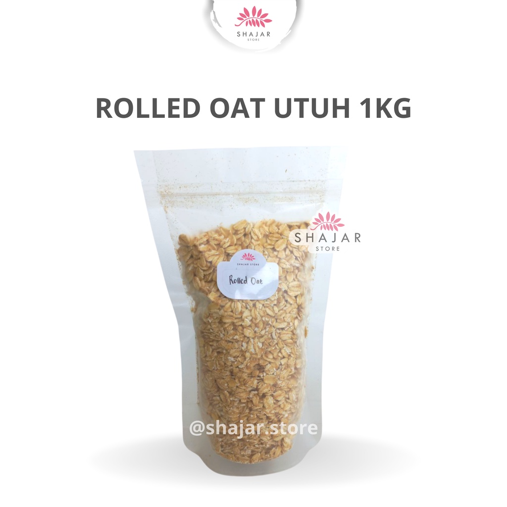 

OAT UTUH 1KG / ROLLED OAT NATURAL / SERAT BAIK BAHAN JSR