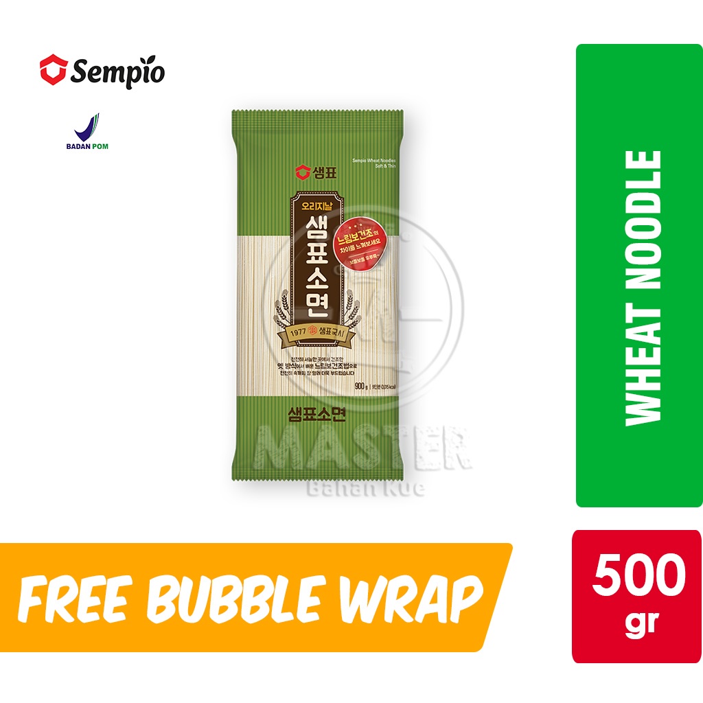 

Sempio Mie Tipis / Somen / Misua / Misoa Wheat Noodle [Besar 500 gr]