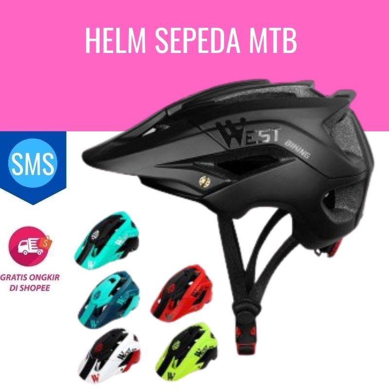 Helm Sepeda MTB Aksesoris Sepeda Gunung HSM02