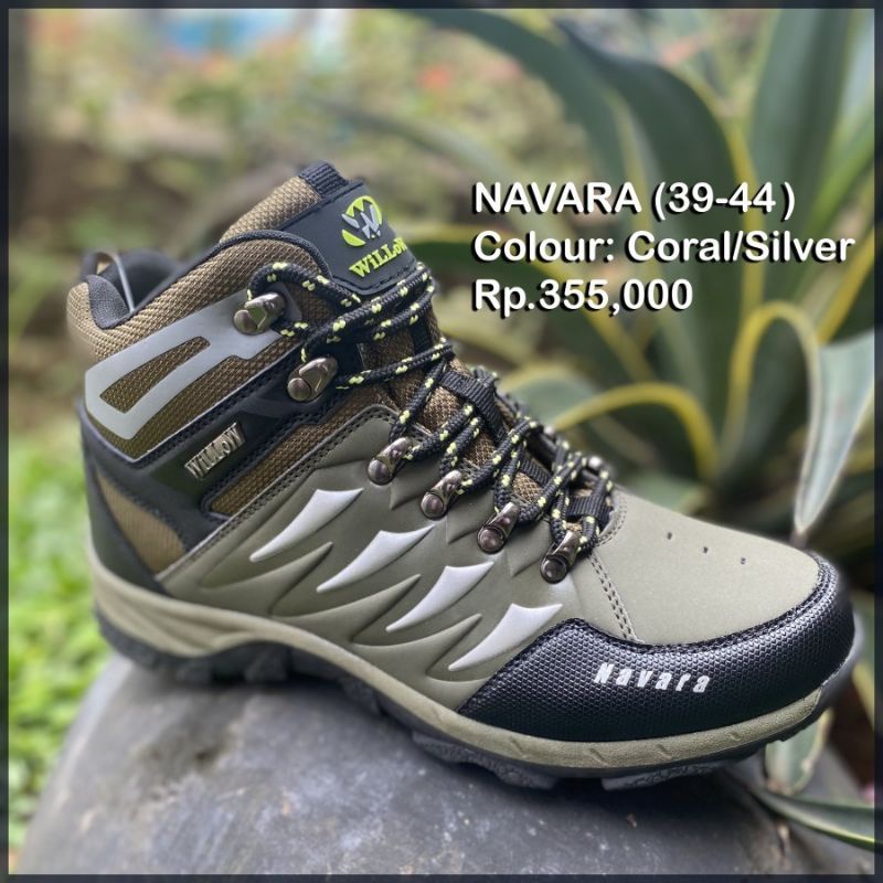 sepatu willow Navara sepatu gunung willow Navara sepatu tracking willow Navara