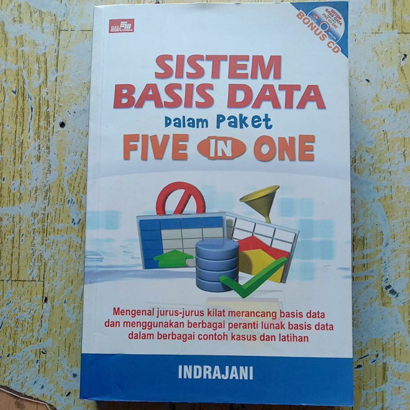 Jual Buku Sistem Basis Data Dalam Paket Five In One - Indrajani ...