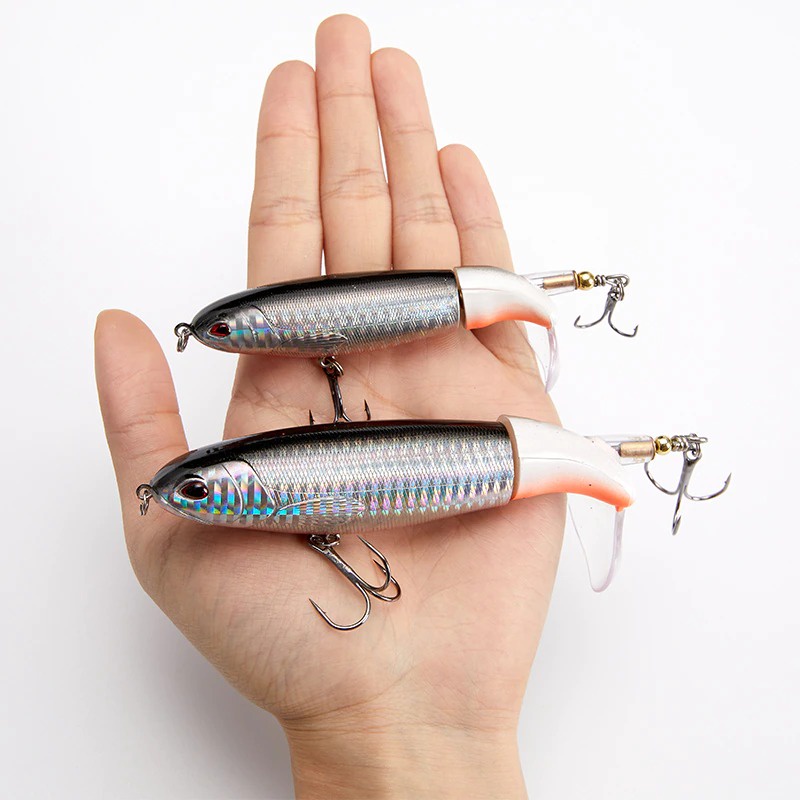 Bisa COD Umpan Pancing Popper Fishing Lure Bentuk Ikan Long Tall 15G ; 35G - Atriptime SCF3109