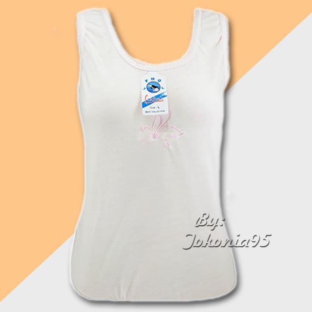 Tanktop Wanita ABG Dewasa Renda PHG - Kamisol Wanita Renda Murah Adem