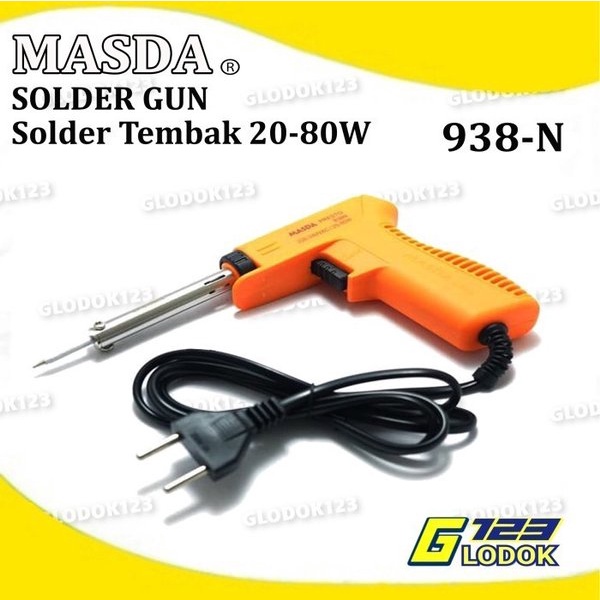 Solder Gun Masda Pistol Tembak Listrik 938N Quick Heat Original