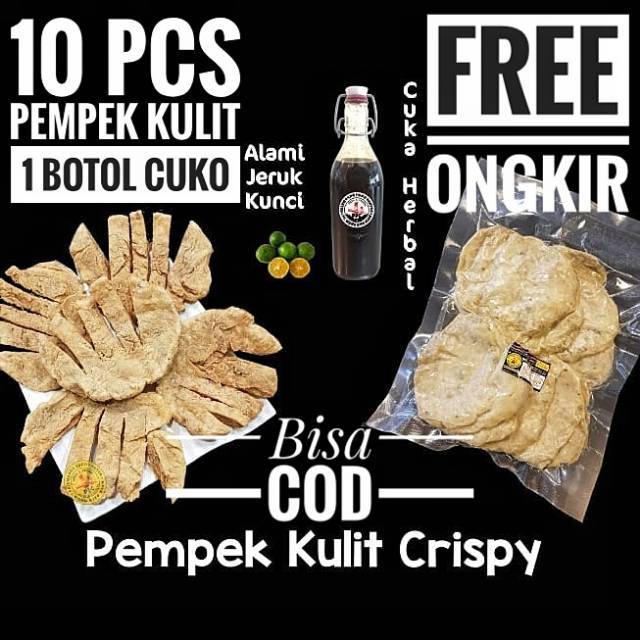 Pempek Palembang Paket Kulit Crispy Empek Empek MPEKMPEK Mpek2 FROZEN ASLI Palembang