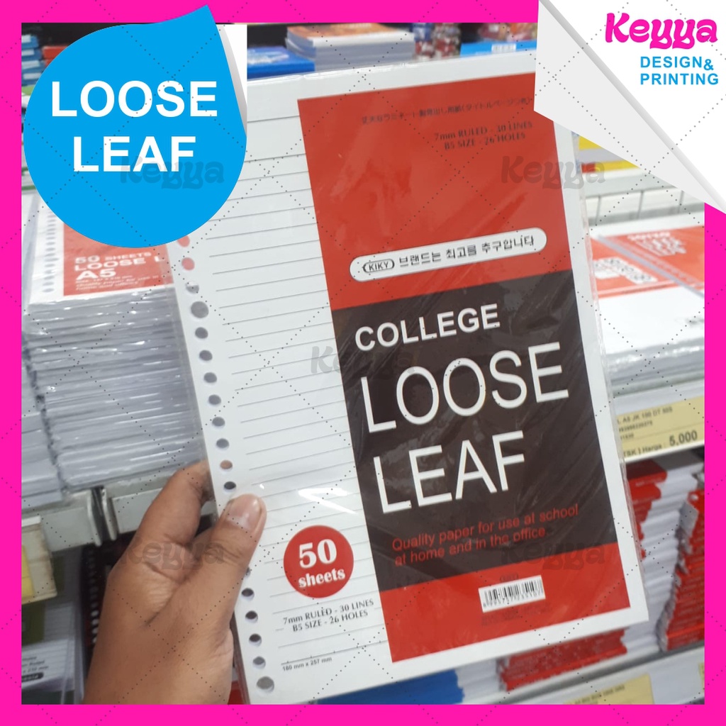 

LOOSE LEAF