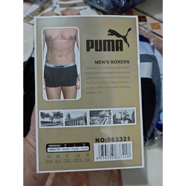 BOXER PRIA 1 Box dapat (3 pcs) Celana Dalam Pria UK M, L,XL,XXL