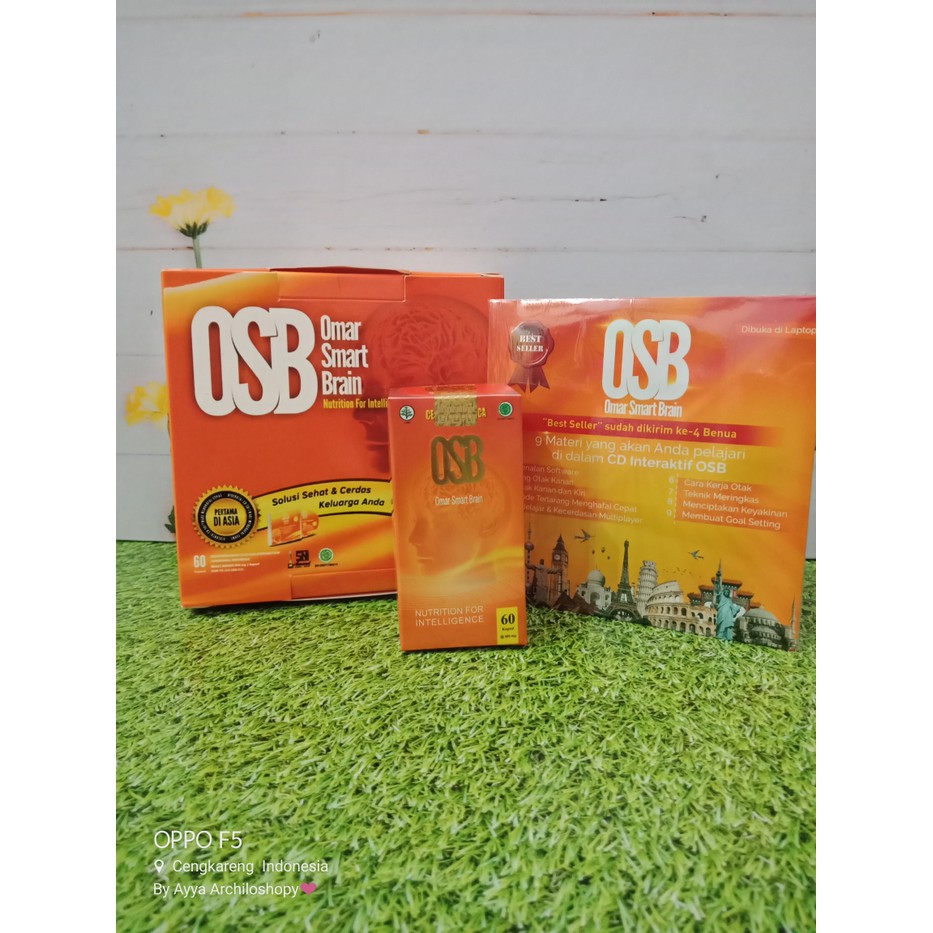 OSB - Nutrisi Vitamin Otak Anak & Dewasa- daya ingat & stamina