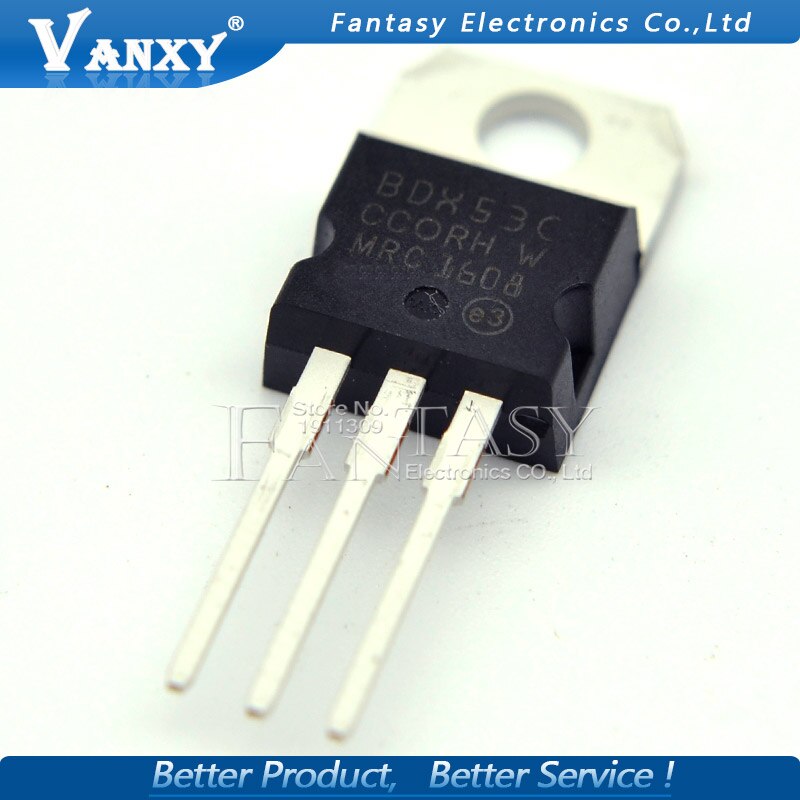 100pcs Bdx53C To220 Bdx53 To220