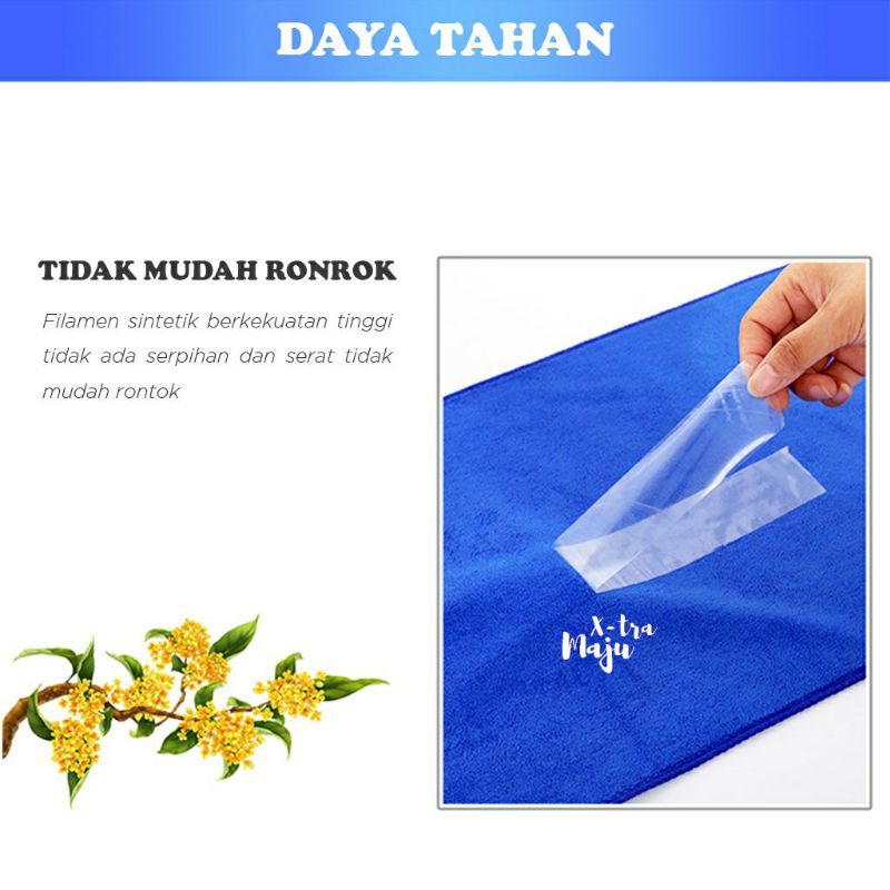 Sapu Tangan Handuk Micro / Kain Lap Micro 35x35cm-polos Premium
