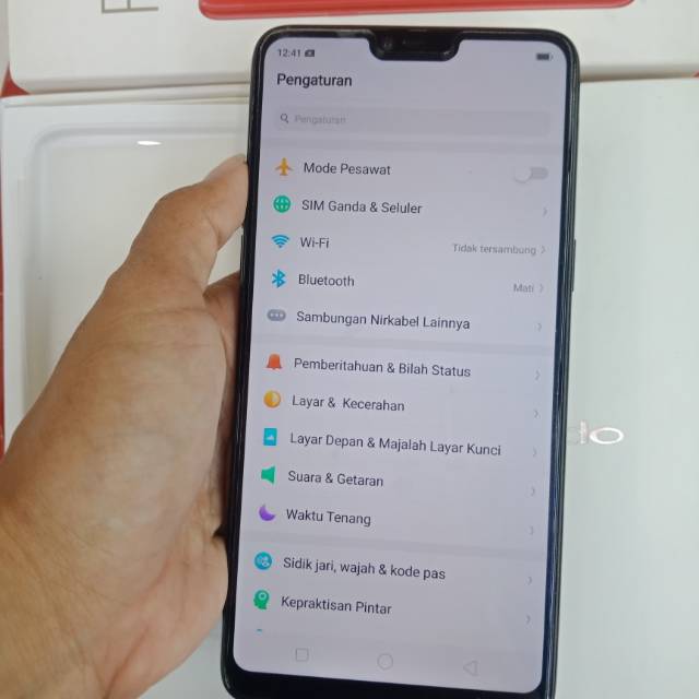 Oppo F7 ram 4/64 fullsat