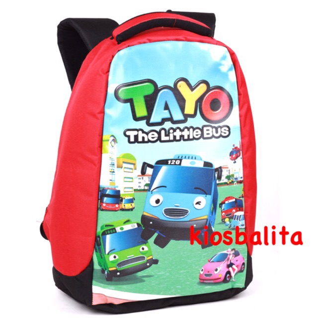 TAS ANAK ANTI MALING / TAS SEKOLAH / TAS BACKPACK / TAS TRAVELLING ANAK TAYO