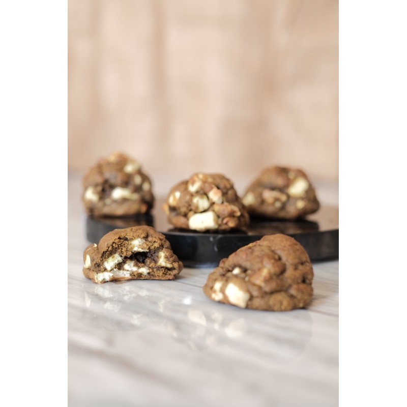 

Bite The Looks Soft Baked Green tea Matcha Cookies Homemade (1pcs atau 6pcs)