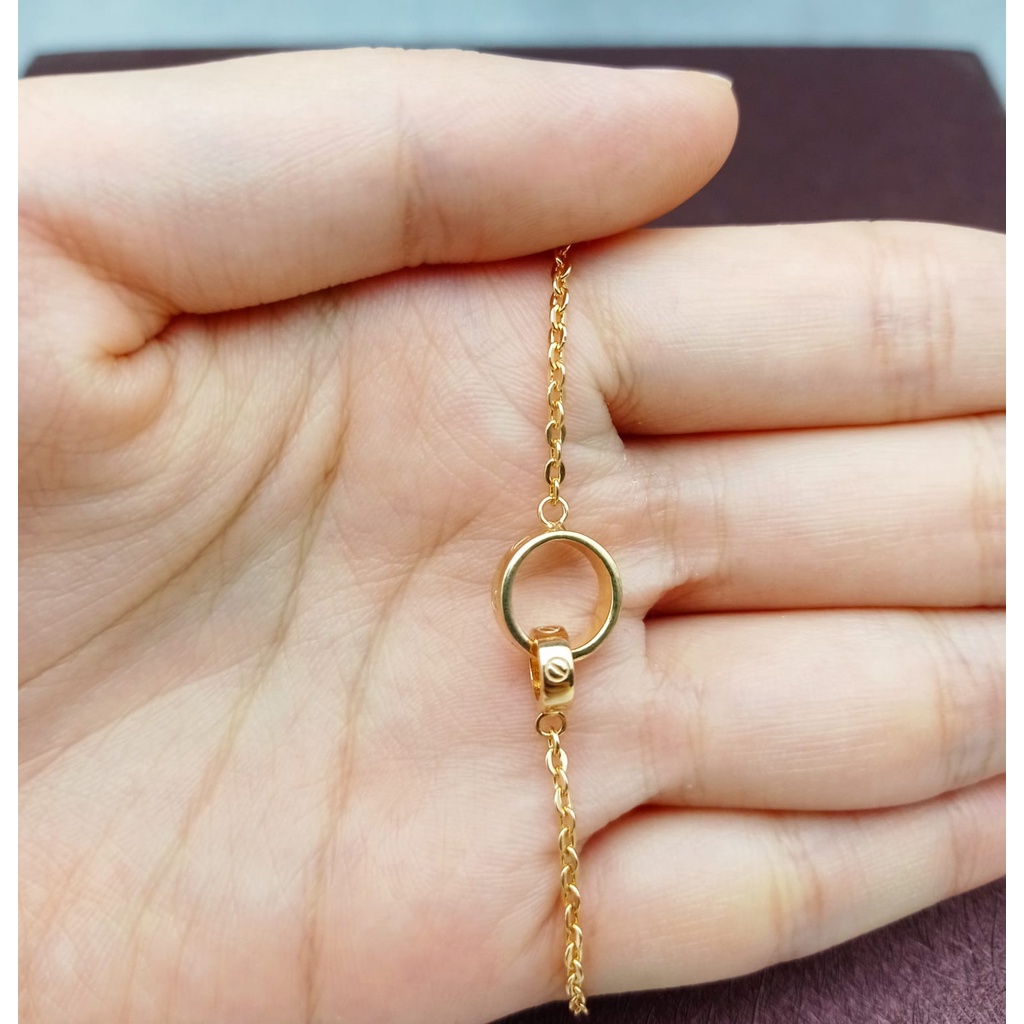 Gelang rantai nori model cincin