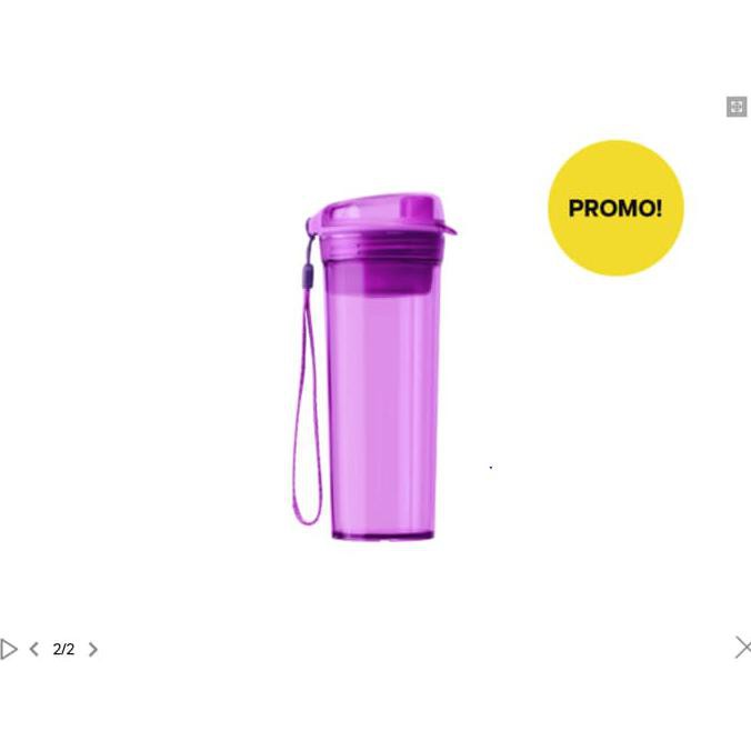 PROMO DRINKING FLASK (1) PURPLE UNGU BOTOL MINUM TUPPERWARE