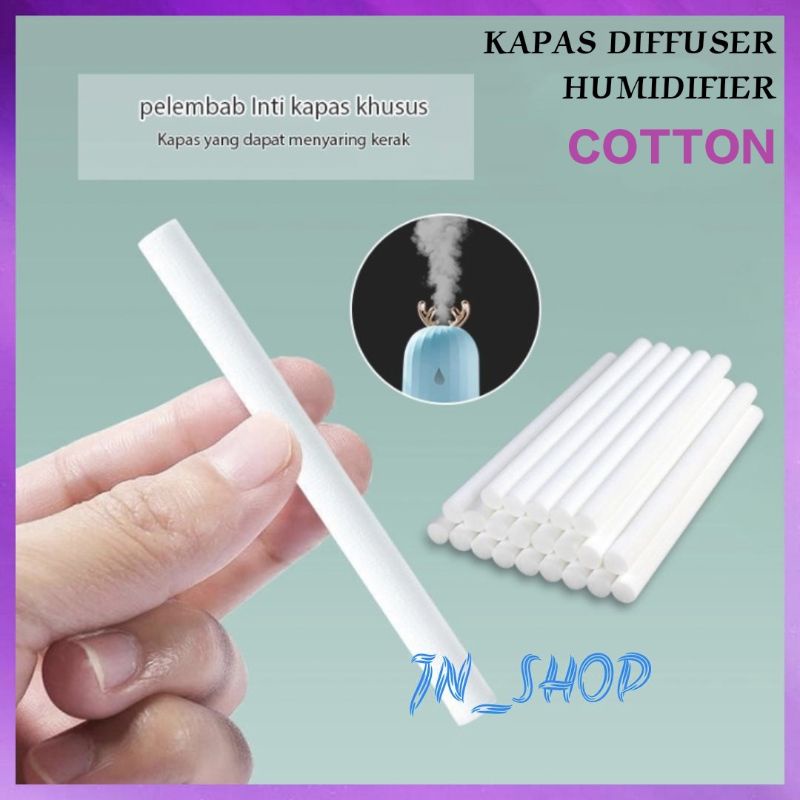Kapas Filter Cotton Stick Humidifier Diffuser Purifier Replacement Cotton Stick Type humidifier dan diffuser