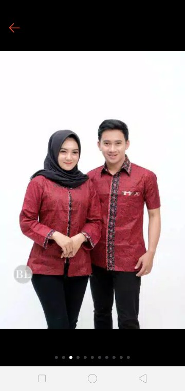 Maura Couple - Sania Ruffle Batik Couple Ori Ndoro Jowi Dnt Garansi Termurah Shopee