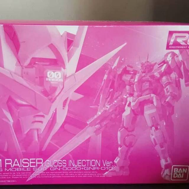Gundam RG OO RAISER TRANS AM, original BANDAI