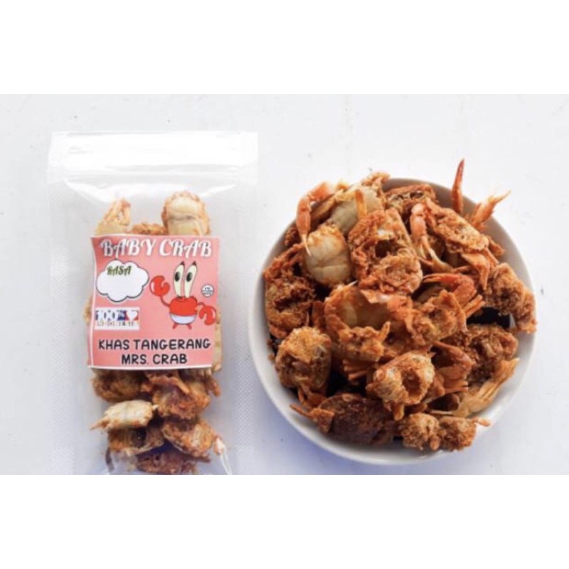 

BABY CRAB KRISPY 30gram | KEPITING RAJUNGAN