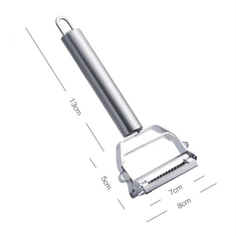 parutan buah dan sayuran bahan steinless steel / peeler