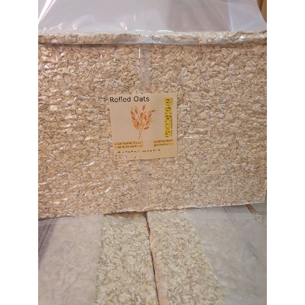 

rolled oat 5 kg gandum utuh kemasan vacum