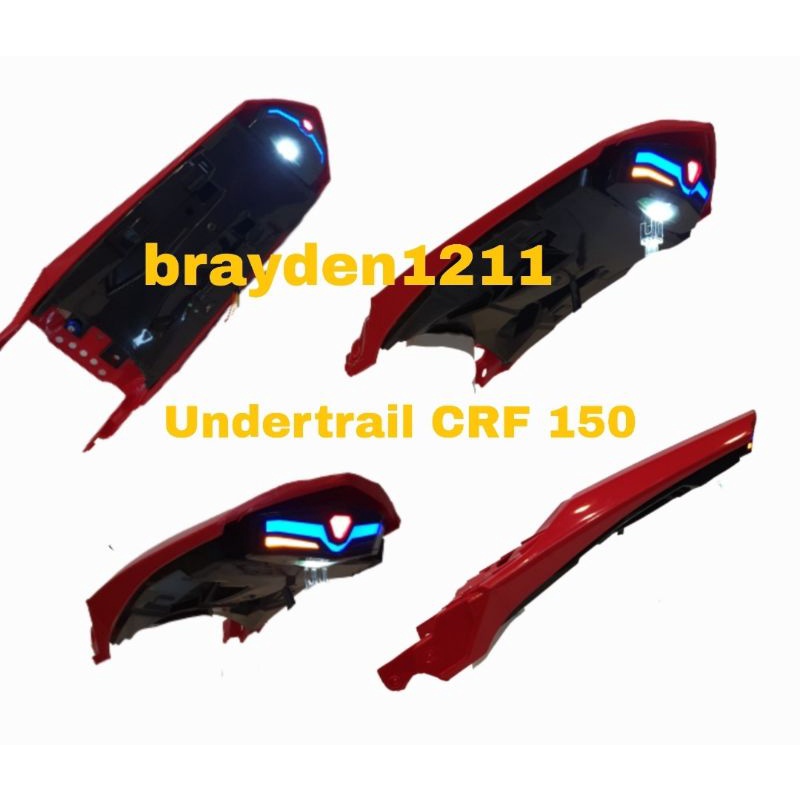 UNDERTRAIL CRF 150/SPAKBOR BELAKANG CRF150/STOP LAMP CRF 150/LAMPU STOP BELAKANG CRF/SELANCAR CRF