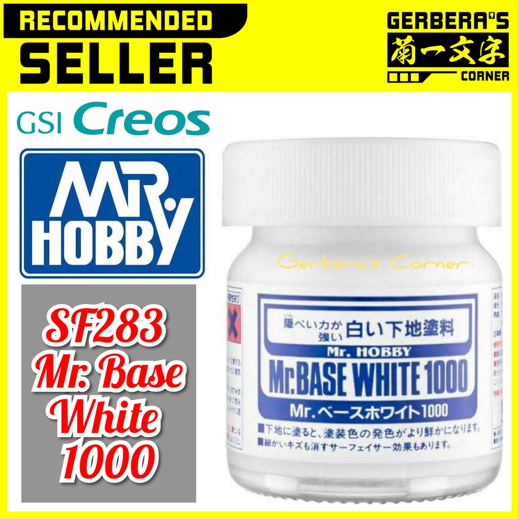 

Mr Color SF283 Mr Base White 1000 - Lacquer Paint