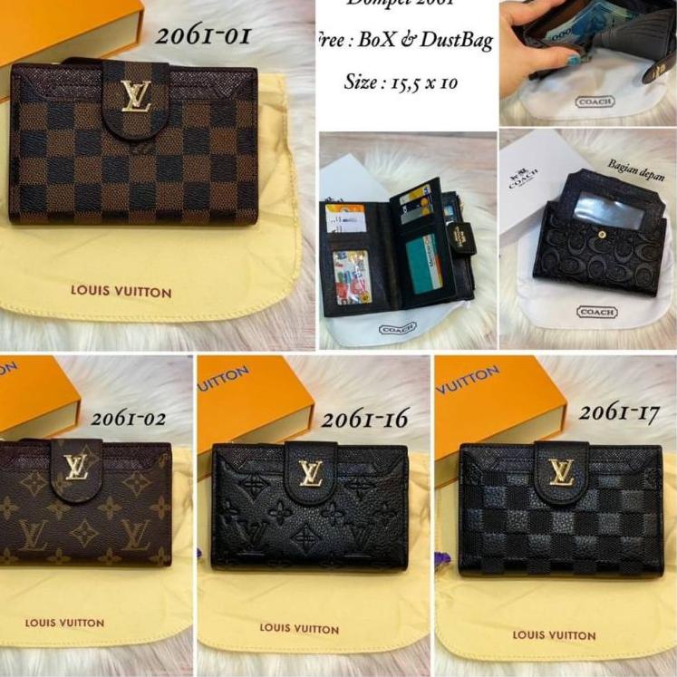 Harga Murah.. Dompet 2061 dan 2061-A bahan embos dan waterproof
