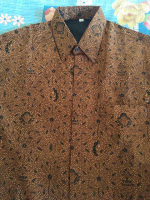 Kemeja Batik Pria | Sido Mukti Lengan Panjang Hight Quality Lapis Furing | By Batik Florist