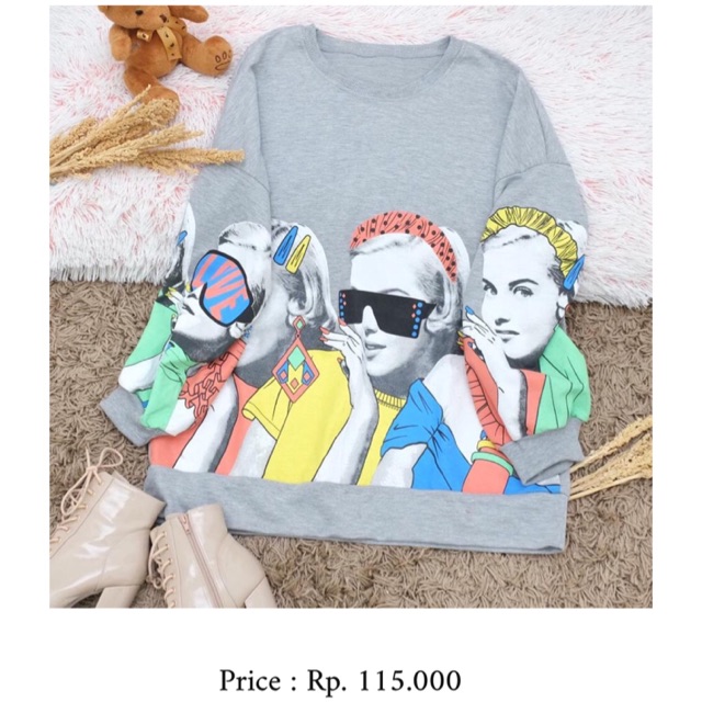 Sweater Misty Sweet Girl mirip zara